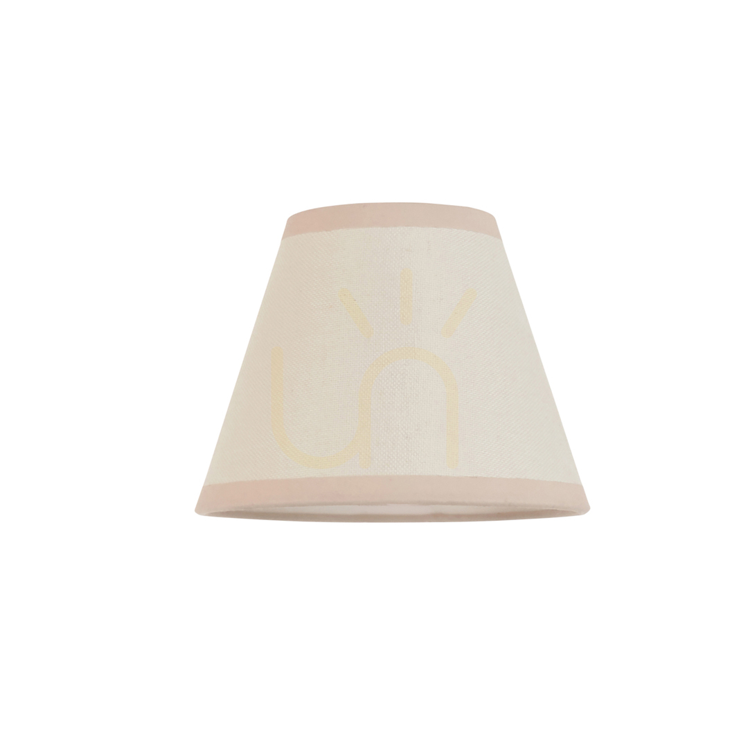 Zobrazit Stínidlo Endon Ivy White vintage bílé textilní E14 Stínidlo Endon Ivy White vintage bílé textilní E14