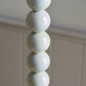 Základna stojací lampy Endon Higgledy 113860 mandlově bílá 132,7 cm E27, bez stínidla small 2