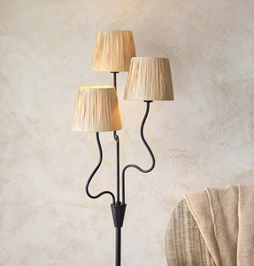 Stojací lampa Endon Wriggle černá 3 světla E14 156 cm small 4