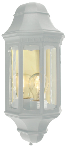 Kontrola GENOA NORLYS 170WH White E27 Venkovní nástěnná lampa Norlys.