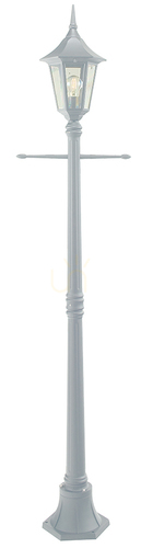 Kontrola MILANO NORLYS 401WH Bílá zahradní lucerna Norlys E27.