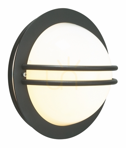 Kontrola Venkovní nástěnné svítidlo BREMEN NORLYS 637BL Black LED 3000K Norlys.