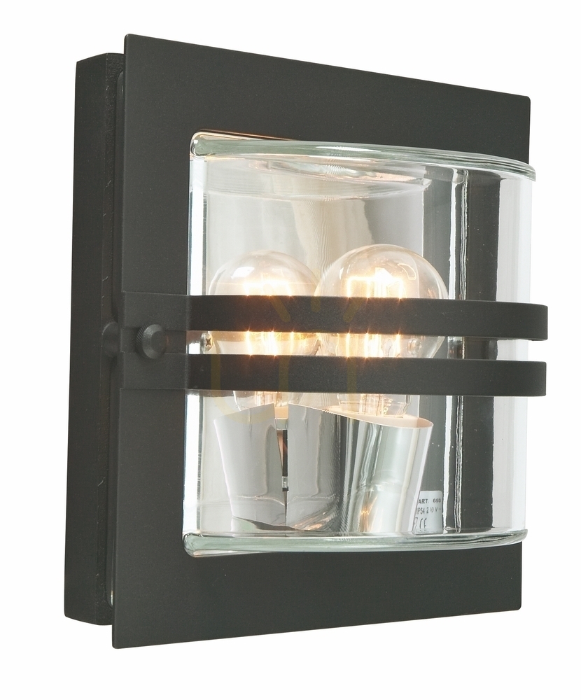 Kontrola Venkovní nástěnné svítidlo BERN NORLYS 650BL Black E27 Norlys. Venkovní nástěnné svítidlo BERN NORLYS 650BL Black E27 Norlys.
