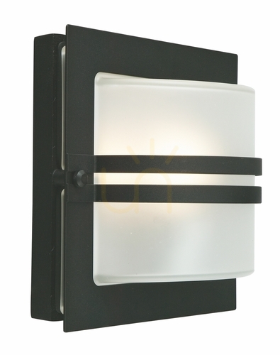 Kontrola Venkovní nástěnné svítidlo BERN NORLYS 655BL Black LED 3000K Norlys.
