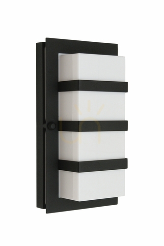 Kontrola Venkovní nástěnné svítidlo BODEN NORLYS 866BL Black LED 3000K Norlys.