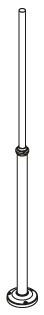 Kontrola Osvětlovací sloup NORLYS Lamppost černý 1270GR