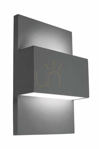 Kontrola Venkovní nástěnné svítidlo GENEVA NORLYS 1878GR White LED 2700K Norlys.