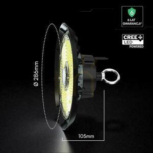 V-TAC LED UFO high bay CREE CHIP IP65 ALU svítidlo 135Lm/W 150W VT-91152 6500K 20200lm 6 let záruka 1 V-TAC LED UFO high bay CREE CHIP IP65 ALU svítidlo 135Lm/W 150W VT-91152 6500K 20200lm 6 let záruka small 1