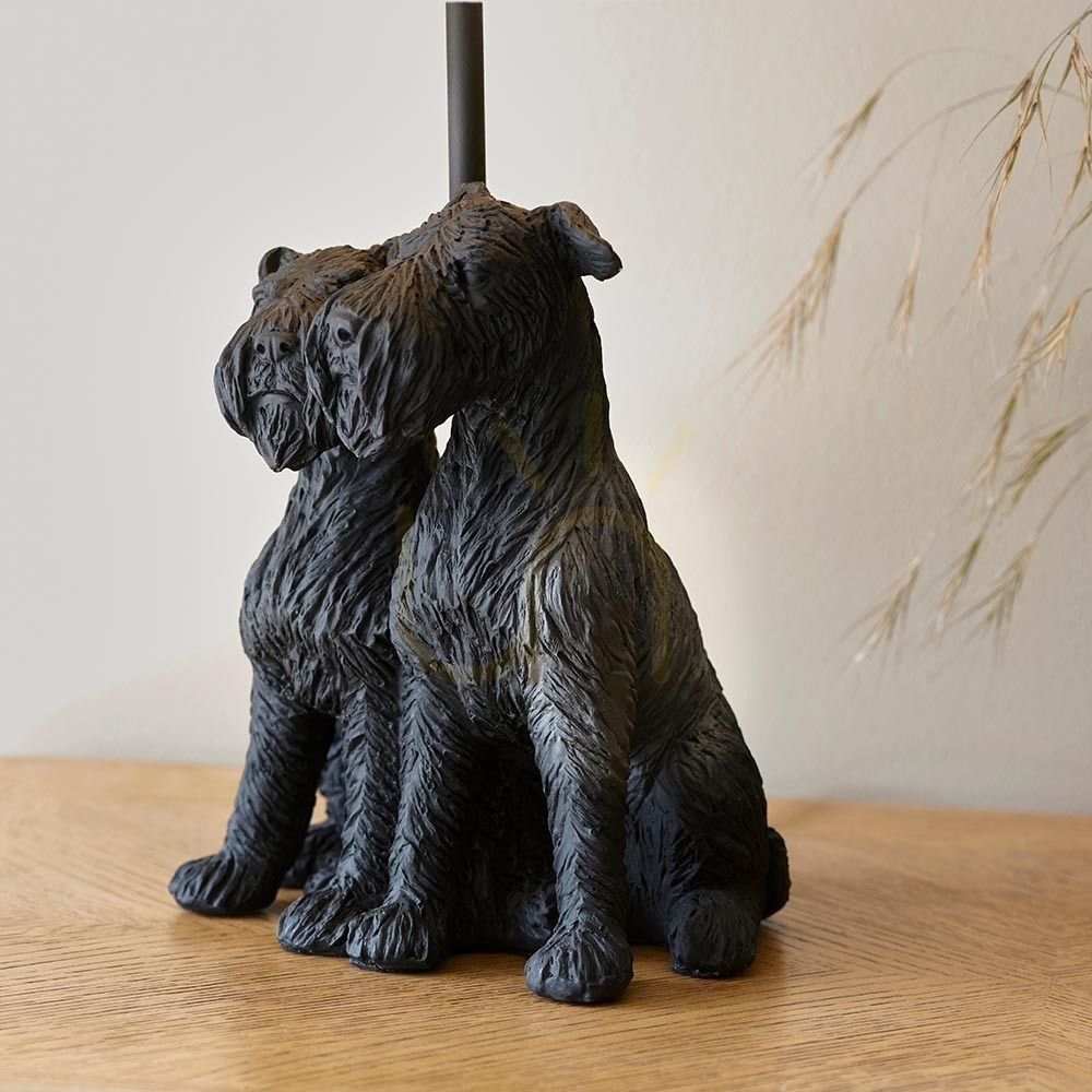 Pohled Stolní lampa Endon Westie béžová přírodní textilní 43 cm Stolní lampa Endon Westie béžová přírodní textilní 43 cm