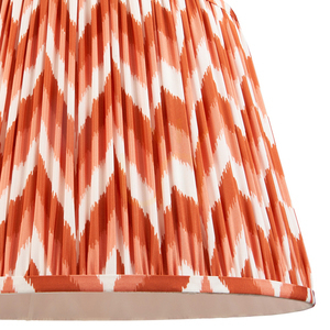 Stínidlo Endon Zigzag, oranžové textilní, E27, 40 cm small 2