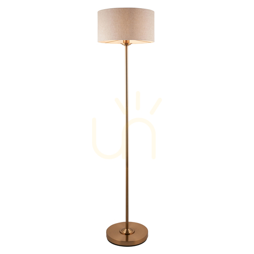 Kontrola Stojící lampa Highclere Brass Endon