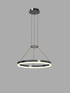 Závěsné LED svítidlo Aviano PERPIGNON 6049-0110, černý chrom, 50 cm small 1