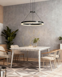 Závěsné LED svítidlo Aviano PERPIGNON 6049-0110, černý chrom, 50 cm small 3