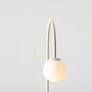 Stojací lampa Aldex Una Cream, krémová, 157 cm, 1116A9 small 2