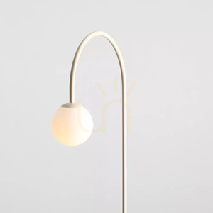 Stojací lampa Aldex Una Cream, krémová, 157 cm, 1116A9 small 3