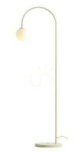 Stojací lampa Aldex Una Cream, krémová, 157 cm, 1116A9 small 0