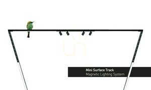 Mini Track Eyes 1,5 W 3000k 48 V černá ZAMBELIS small 2