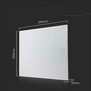 LED panel V-TAC 40W 600x600 podsvícení 33mm 120Lm/W napájení Philips VT-61040 4000K 4800lm 5 let záruka 6 LED panel V-TAC 40W 600x600 podsvícení 33mm 120Lm/W napájení Philips VT-61040 4000K 4800lm 5 let záruka small 6