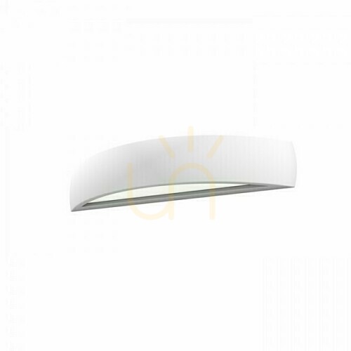 Kontrola Nástěnné svítidlo Crescent L omítka 230 V Led E14 2x6 W.