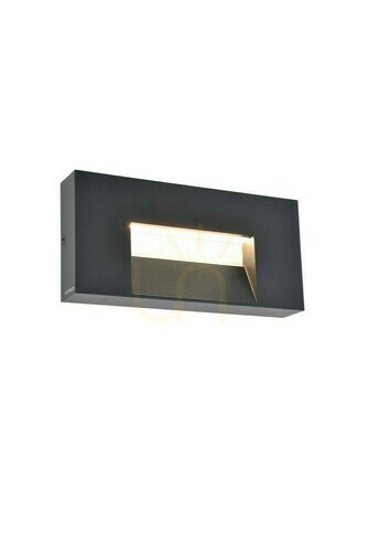 Kontrola Venkovní nástěnné svítidlo Lutec ARTEO 6417001454 LED 9,5 W černé hliníkové