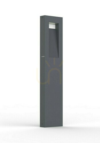 Kontrola Venkovní sloupkové svítidlo Lutec ARTEO LED 12,5 W grafitové 75 cm hliník 7217001454