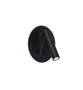Nástěnné svítidlo CIRCA W4107-BK Black 1xLED small 0
