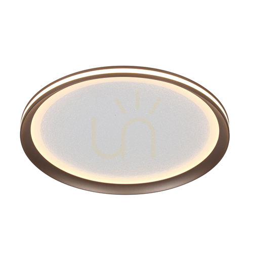Kontrola Plafon Italux Artizo LED 24W hnědý 41,5 cm PLF-02326-M-CFF