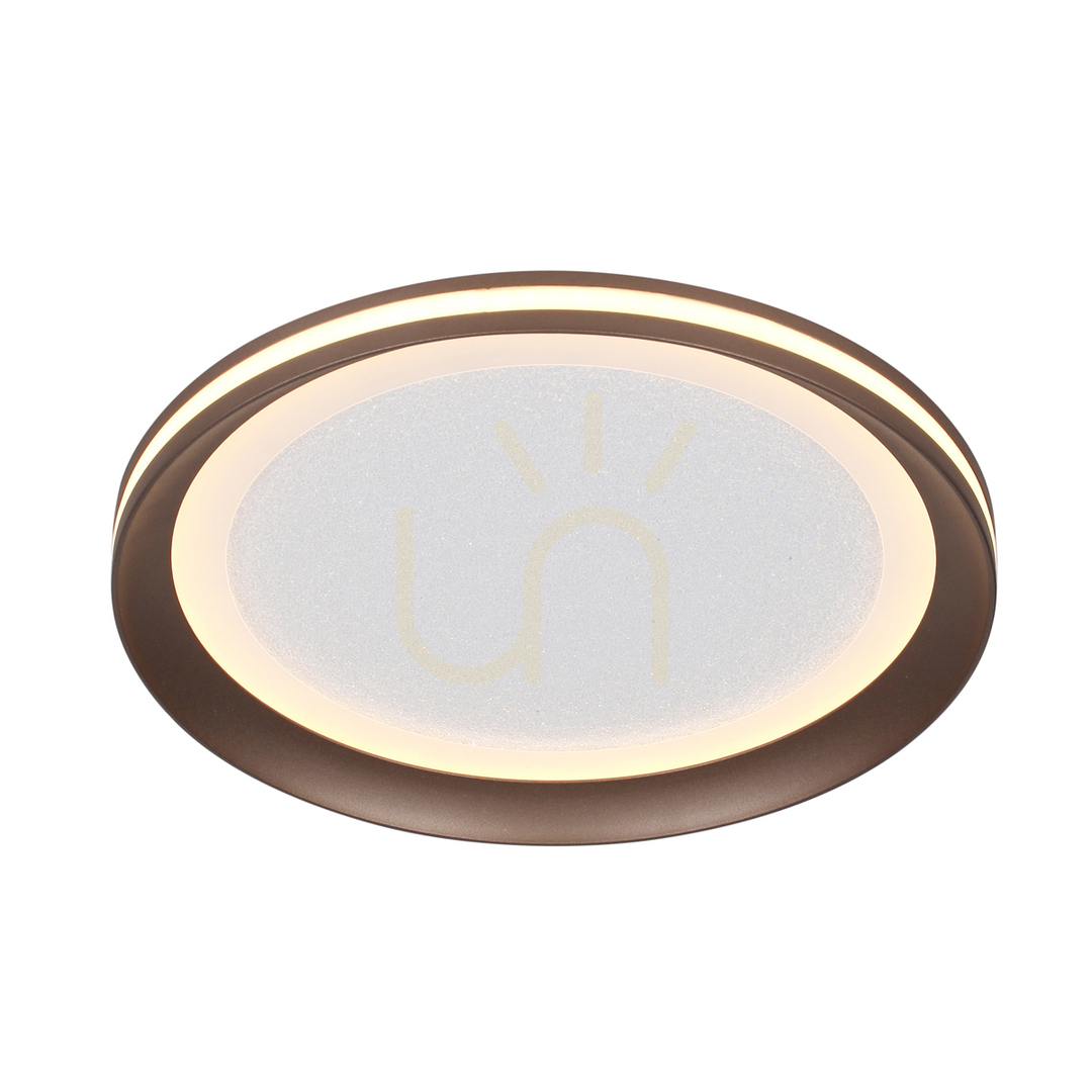Kontrola Plafon Italux Artizo LED hnědý 30,2 cm PLF-02326-S-CFF Plafon Italux Artizo LED hnědý 30,2 cm PLF-02326-S-CFF
