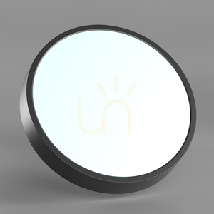 Stropní LED svítidlo Italux Botta černé 30 cm 24 W IP44 PLF-63746-M-BK small 1