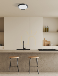 Stropní LED svítidlo Italux Botta černé 30 cm 24 W IP44 PLF-63746-M-BK small 3