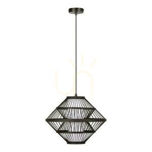 Závěsné svítidlo Lucide PASQUINO černé 40 cm Japandi 21445/40/30 small 2