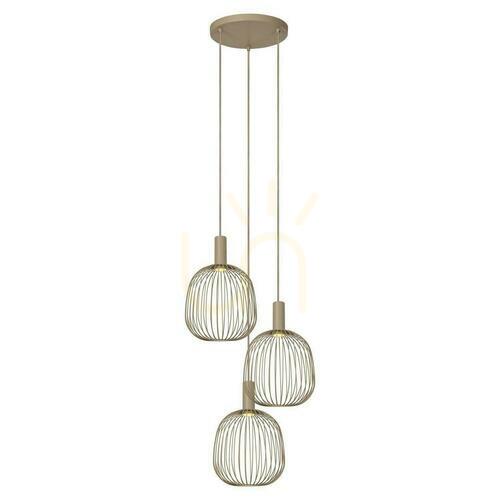 Kontrola Závěsné svítidlo Lucide Esterel béžové 3xMR11 kovové 50 cm 21446/13/41
