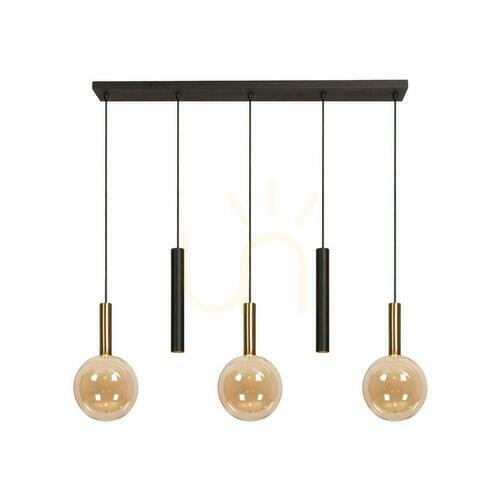 Kontrola Závěsné svítidlo Lucide JOSIANE 21441/05/62 měděné 3x G9 moderní метал glass