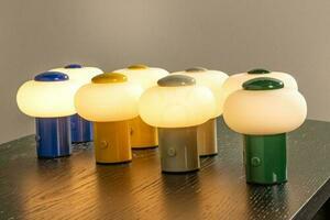 Stolní lampa Lucide GUSTAV zelená LED 0,8 W USB dotyková dimovatelná small 6
