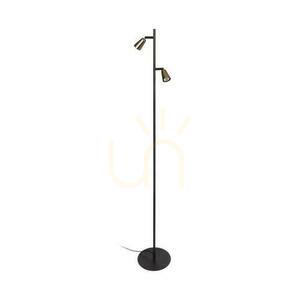 Stojací lampa Lucide Tiana béžová černá kovová GU10 2x25W 151,2 cm small 2