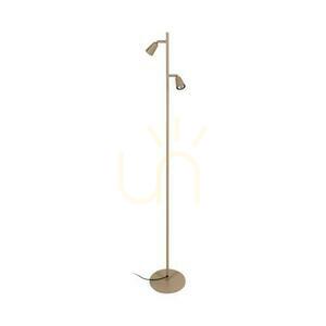 Stojací lampa Lucide TIANA béžová kovová GU10 2x25W 151,2 cm small 2