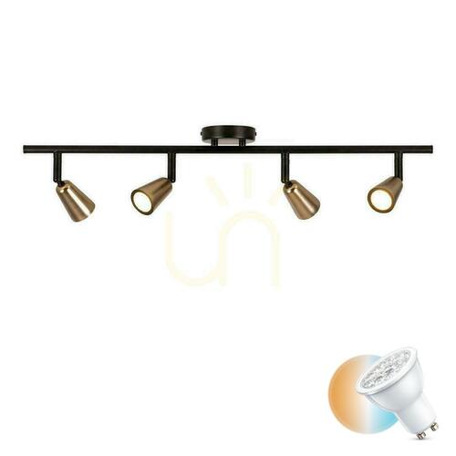 Kontrola Venkovní stropní svítidlo Lucide TIANA béžová černá 4xGU10 76 cm 65901/04/05