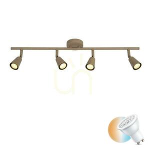 Stropní bodové svítidlo Lucide TIANA taupe kovové 4xGU10 76 cm 65901/04/41 small 0