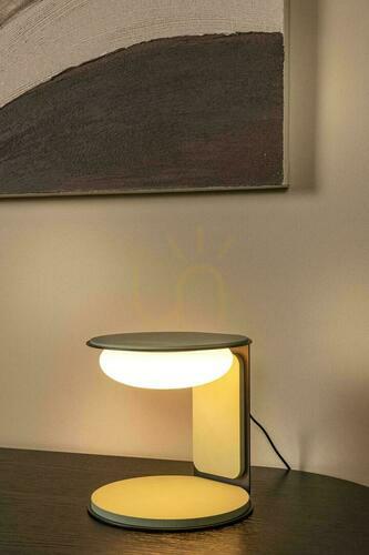 Kontrola Stolní lampa Lucide ALINDA zelená, stmívatelná LED 9 W, 20 cm 77591/15/33
