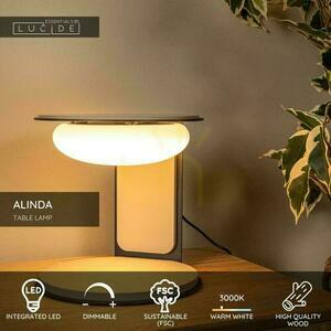 Stolní lampa Lucide Alinda béžová LED USB 20 cm 9 W EURIDICA small 3
