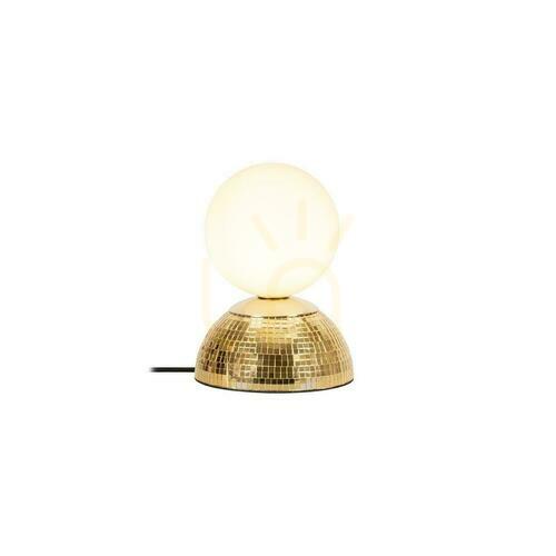 Kontrola Stolní lampa Lucide Glitzer zlatá sklo kov G9 18,4 cm 10527/01/10