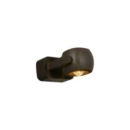 Kontrola Venkovní nástěnné svítidlo Lucide Capri LED 8W hnědé IP54 33812/08/96