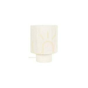 Stolní lampa Lucide Tissaja bílá len beton E27 41 cm 06528/41/31 small 2