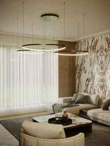 Závěsné svítidlo Max Light Cayenne 3 brushed black P0663D small 0