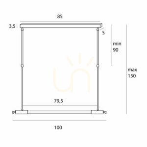 Závěsné svítidlo Max Light FLUSORE P0659D kartáčovaná měď 12W 3000K small 1