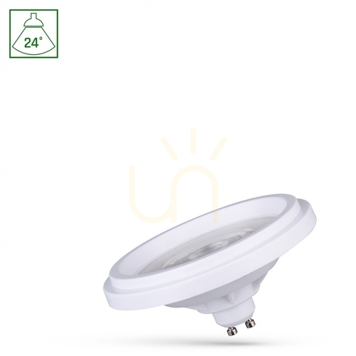 Kontrola LED žárovka Ar111 GU10 230V 5,5W Basic 2 Smd 24 St WW White Spectrum