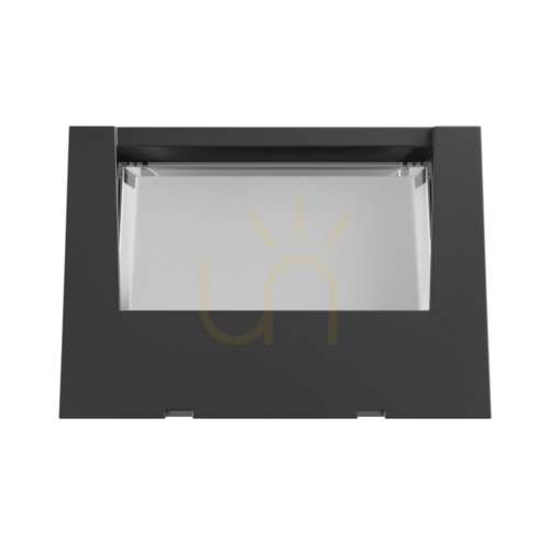 Kontrola Verto Square Cup 10W CCT venkovní nástěnné svítidlo 230V IP65 160 X160 X110mm černá