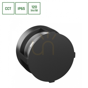 Venkovní nástěnné svítidlo Verto Round Cup 10W CCT 230V IP65 170 X110mm Black 0 Venkovní nástěnné svítidlo Verto Round Cup 10W CCT 230V IP65 170 X110mm Black small 0