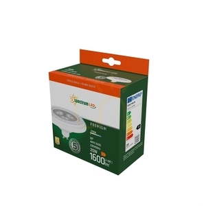 LED žárovka Ar111 GU10 230V 20W Cob 30 St WW Ra90 Premium White Spectrum 5 let záruka small 2