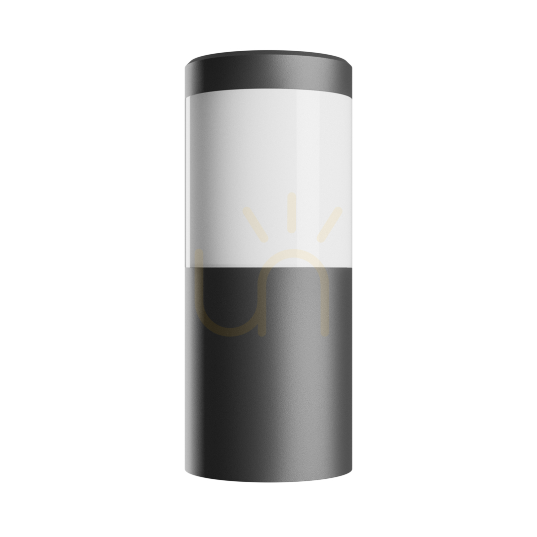 Pohled Venkovní nástěnné svítidlo Stella Column Wall GU10 6W CCT 230V 270 St IP44 Ik08 100 X130 X245mm Black Round Facade. Venkovní nástěnné svítidlo Stella Column Wall GU10 6W CCT 230V 270 St IP44 Ik08 100 X130 X245mm Black Round Facade.